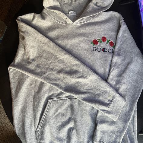 replica mens gucci hoodie|gucci x champion hoodie real.